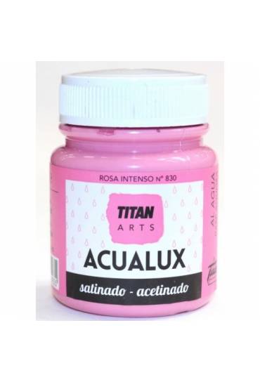 Titan Acualux 100 ml satinado Rosa intenso nº830
