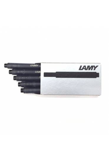 Caja 5 cartuchos de tinta pluma Lamy T10 negro