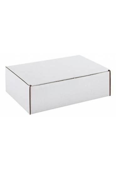 Caja postal kraft blanco 10x20x30 30 cm