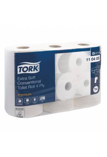 Papel higienico Tork Extra suave 4 capas 42 rollos