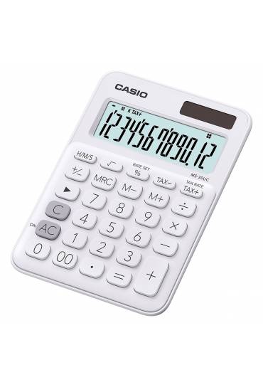 Calculadora CASIO MS-20UC-WE blanca