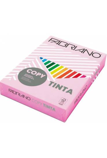 Papel A4 80grms Fabriano 500h rosa pastel