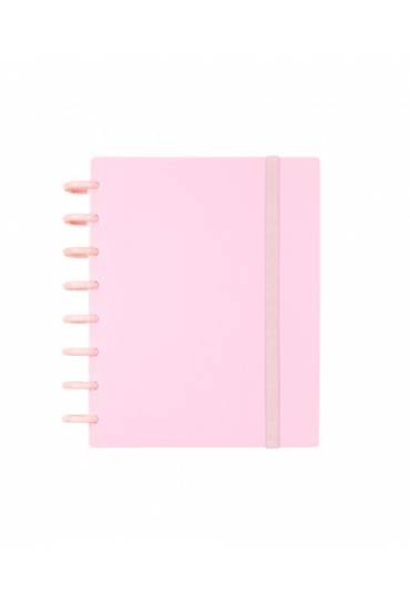 Cuaderno Ingeniox A5 100h cuadriculado rosa