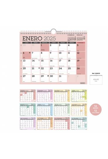 Calendario pared