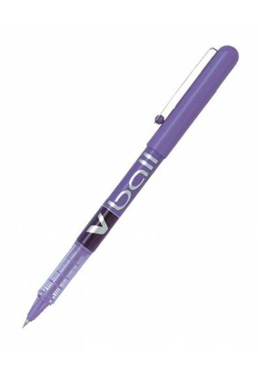 Bolígrafo Pilot v-ball 0,5mm violeta