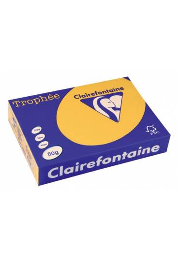 Papel Clairefontaine A4 80g 500 hojas oro