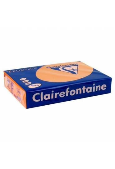 Papel Clairefontaine A4 80g 500 hojas mandarina