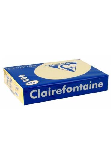 Papel Clairefontaine A4 80g 500 hojas crema