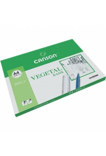 Caja 250 hojas papel vegetal Canson A4