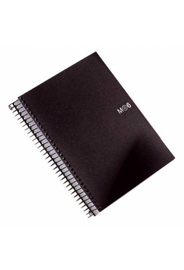 Note book6 a5 tapa pp negr 150
