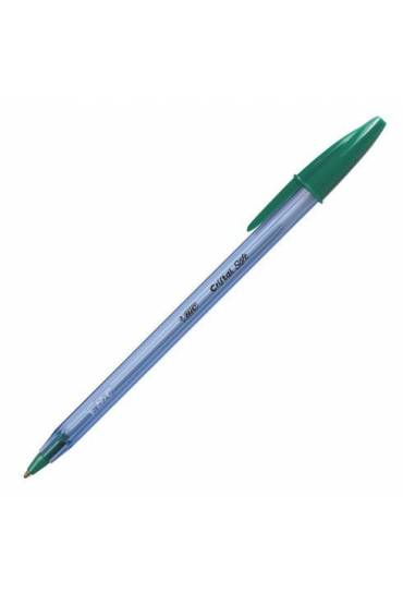Boligrafo bic cristal soft verde