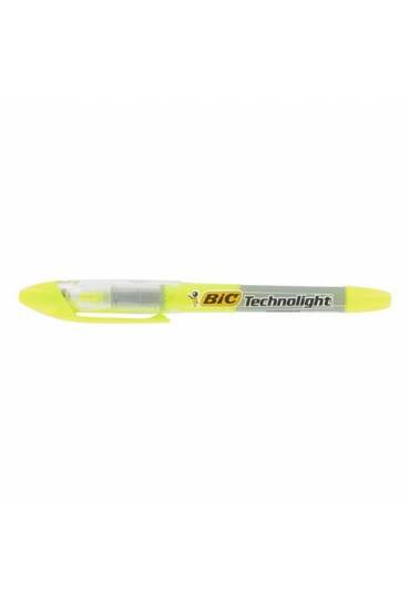 Marcador Fluorescente Bic Technolight amarillo