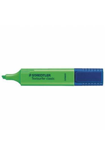 Marcador fluorescente verde  Staedtler Texsurfer