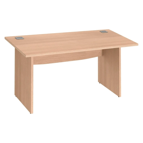 Mesa oficina patas madera 160cm Excellens roble claro