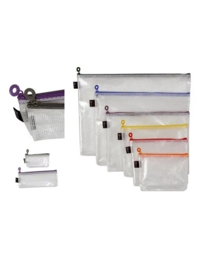 Bolsa multiuso para lapices violeta