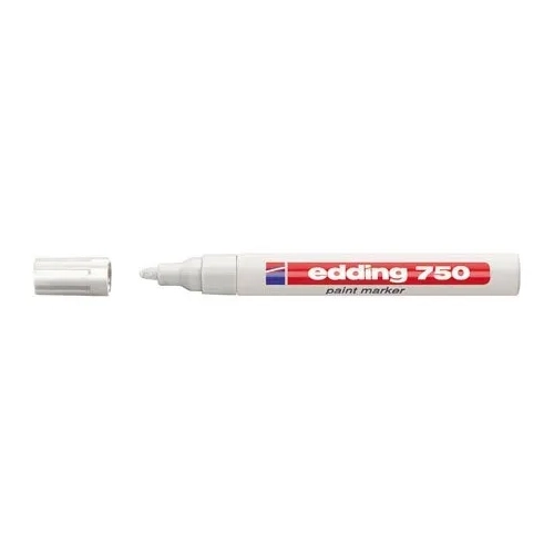 Marcador permanente Edding 750 blanco