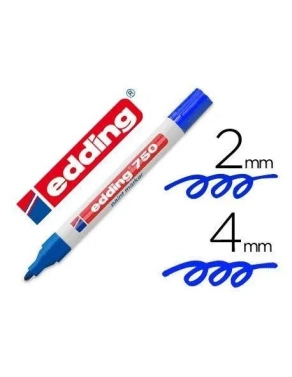 Marcador edding 750 azul