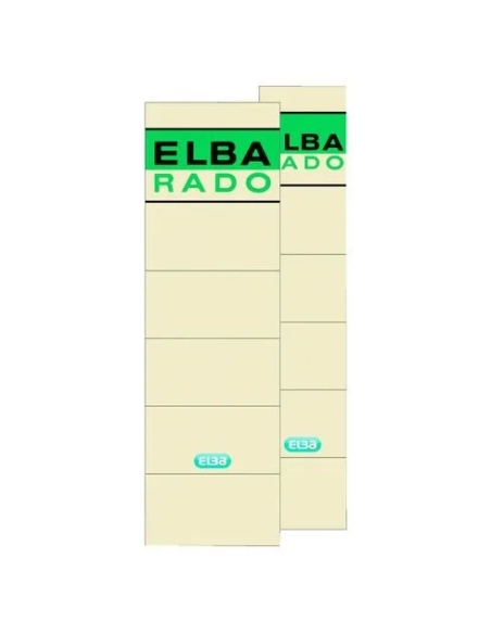 Etiquetas para archivador lomo ancho