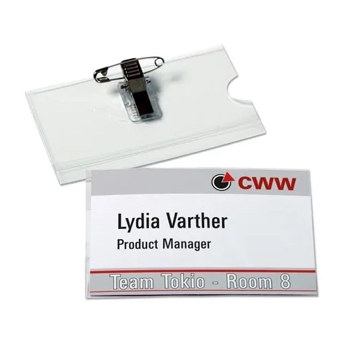 Pack 50 Identificador pinza e imperdible avery  54x90