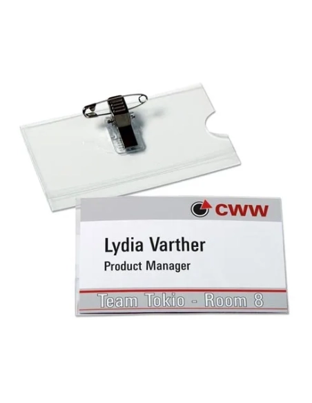 Pack 50 Identificador pinza e imperdible avery  54x90