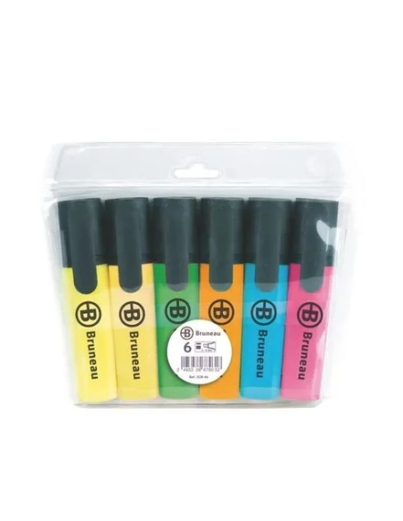 Bolsa  6 rotuladores fluorescentes JMB