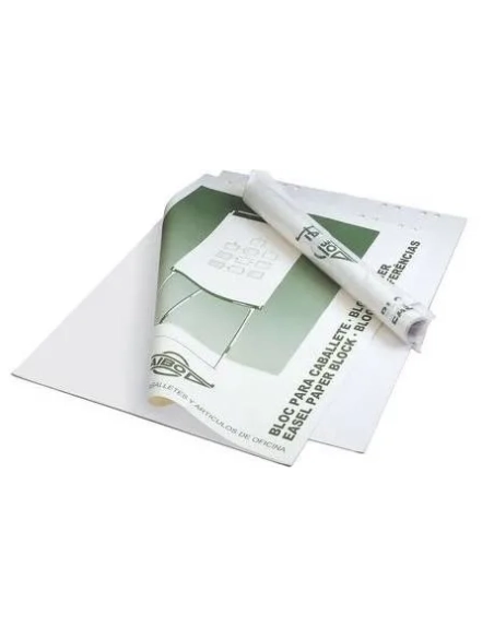 Bloc papel pizarra de caballete  65x90cm