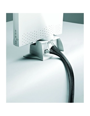 Organizador de cables "tubo" 1,5 m Negro