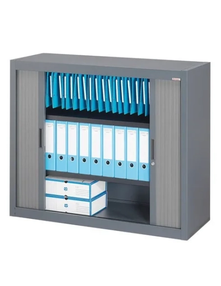 Armario metalico desmontable persiana 100x120 antracita