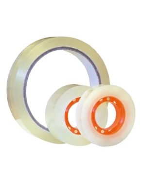 Cinta adhesiva transparente 19x33mm