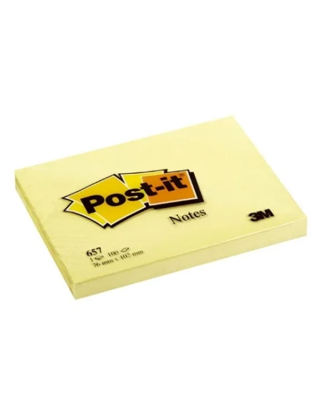 Bloc post-it 76x102mm amarillo