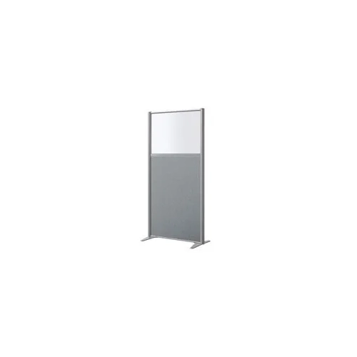 Mampara 160x81 mixta gris