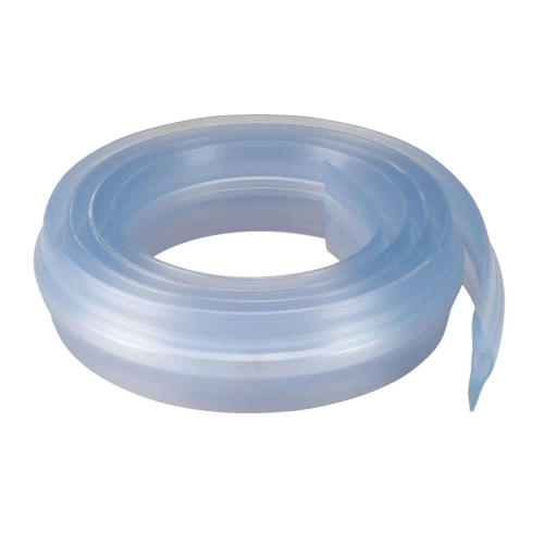 Regleta caucho protegecables 3 m Translúcido