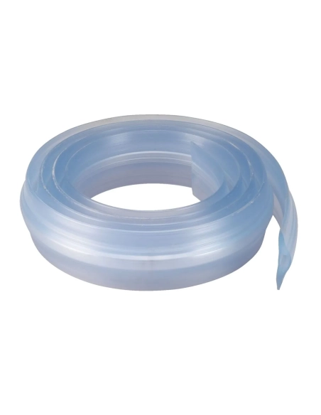 Regleta caucho protegecables 3 m Translúcido