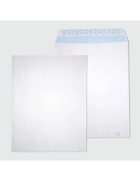 Pack 100 bolsas 370x450 blancas