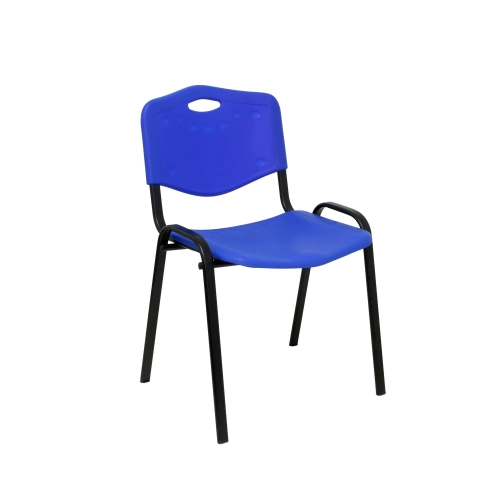 Silla visita plastica klara azul