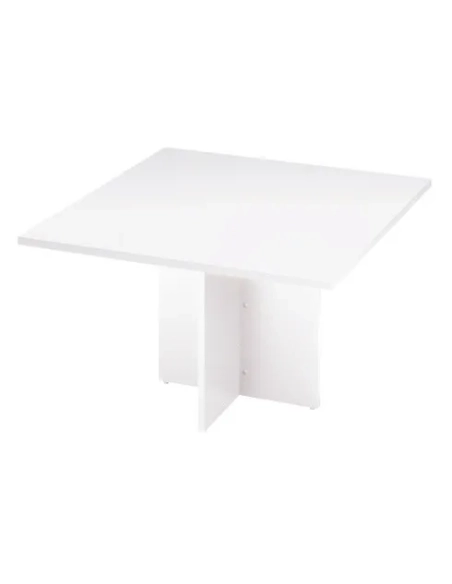 Tablero extensión mesa reunion blanca patas blanca Excellens