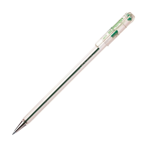 Bolígrafo pentel bk77 punta fina verde