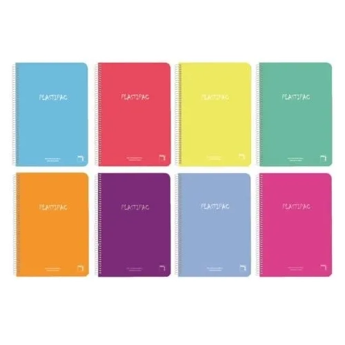 Block liso PP folio 80h 90gr Plastipac Pacsa