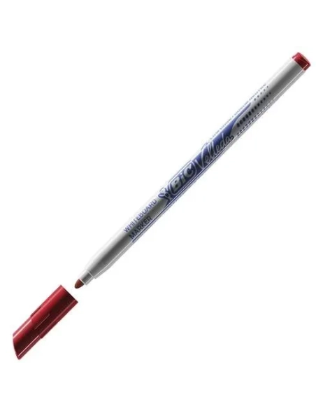 Rotulador pizarra punta fina velleda rojo 172103
