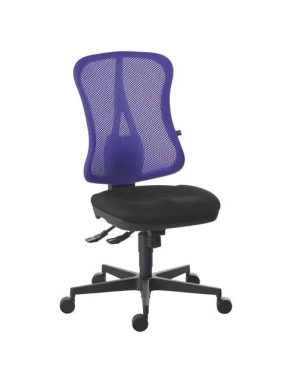 Silla oficina Adrio sincronizada respaldo malla azul