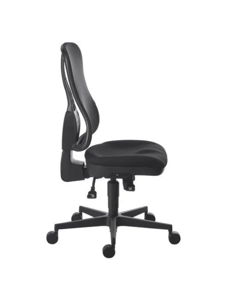 Silla oficina Adrio sincronizada respaldo malla negra