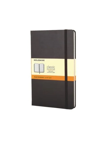 Cuaderno moleskine 240 pag. Liso 13x21 negro