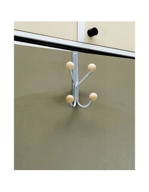 Colgador puerta 4 colgadores