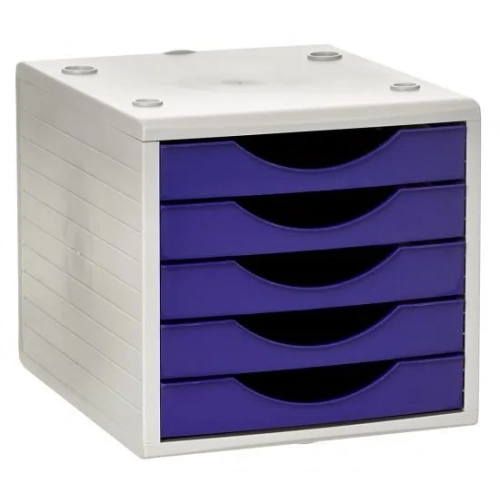 Modulo organizador sobremesa 5 cajones Archivotec