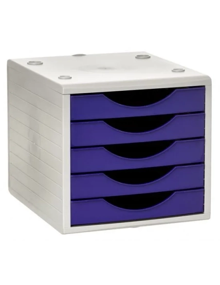 Modulo organizador sobremesa 5 cajones Archivotec