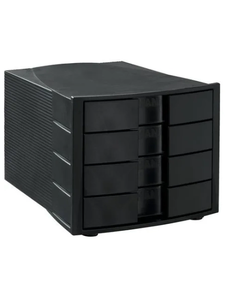 Modulo organizador 4 cajones impuls Han negro