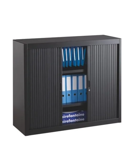 Armario desmontable cierre de persiana  100x120 negro