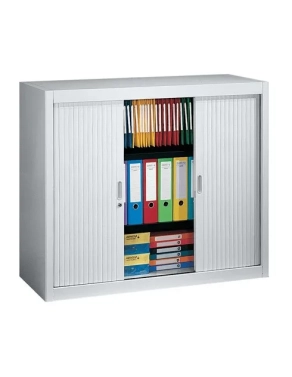 Armario metalico persiana desmontable 100x100 gris