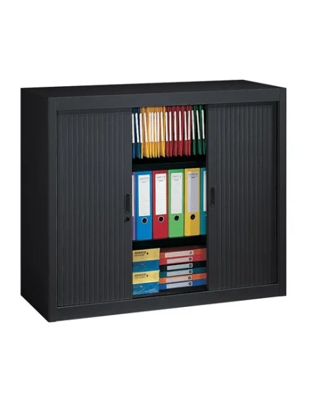 Armario metalico persiana desmontable 100x100 negro