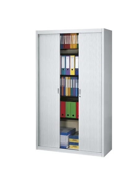 Armario metalico persiana desmontable 200x100 gris claro